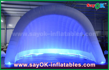 Wylotowy namiot podmuchowy 210D Oxford LED Wydmuchowy namiot powietrzny Kopuła Wydmuchowy namiot igloo wodoodporny dla imprezy