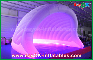 Wylotowy namiot podmuchowy 210D Oxford LED Wydmuchowy namiot powietrzny Kopuła Wydmuchowy namiot igloo wodoodporny dla imprezy