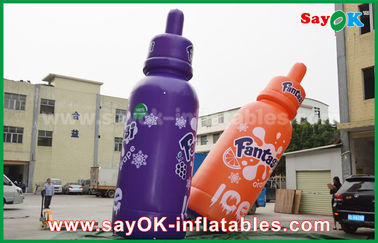 Reklamowe produkty dmuchane na zamówienie Gigantyczne dmuchane butelki do karmienia niemowląt