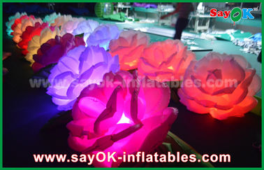 Romantyczna dekoracja nadmuchiwana / LED nadmuchiwany łańcuch kwiatów Róża na ślub