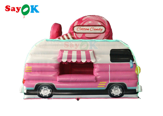 Wychodź na zewnątrz namiot powietrzny namiot powietrzny Food Truck Cotton Candy Kiosk tematyczny