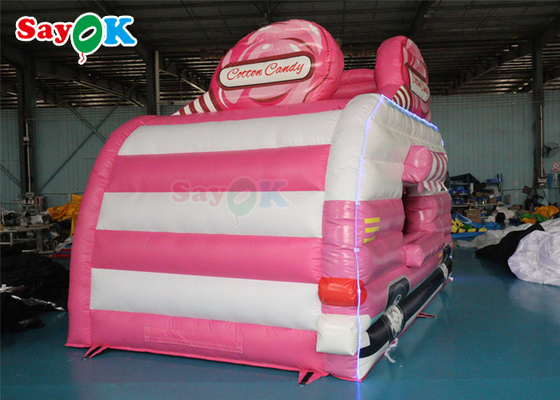 Wychodź na zewnątrz namiot powietrzny namiot powietrzny Food Truck Cotton Candy Kiosk tematyczny