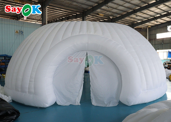 Reklama Nadmuchiwany namiot namiotowy Panorama Dome Nadmuchiwany biały namiot ślubny