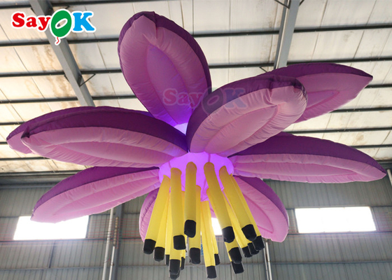 Rozrywka nadmuchiwana dekoracja kwiatowa balon reklama zewnętrzna nadmuchiwany model