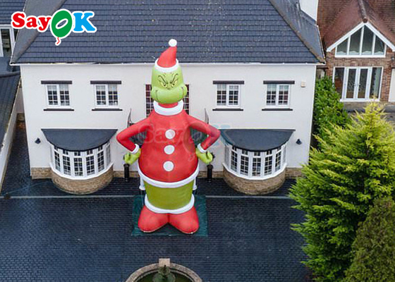 Reklama Grinch 9m 30ft Wielki Święty Mikołaj Dekoracje świąteczne