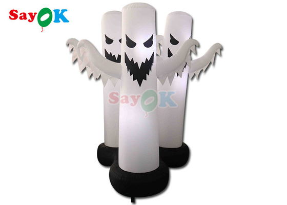 4.9Ft Nadmuchalne Dekoracje Halloween 3 Duchów Model Dekoracja Halloween Z Światłem LED