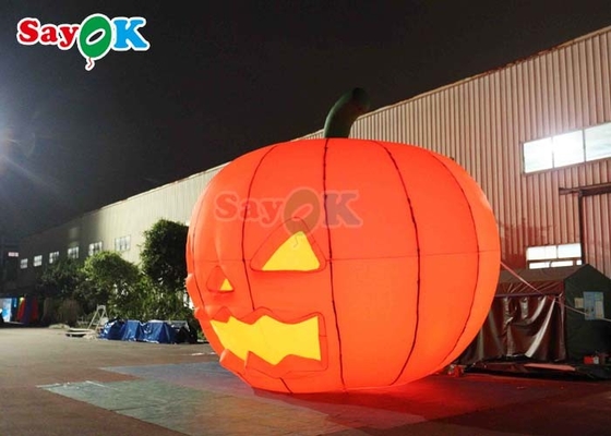 16.4FT Wielkie Halloween Dekoracje dyni na powietrze Drukowanie cyfrowe