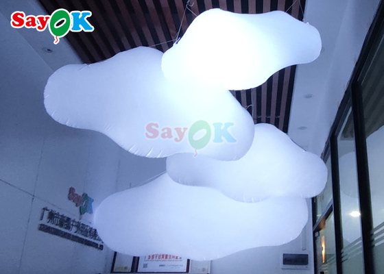 Gigantyczne wydarzenia balon w kształcie chmury do reklamy 2m 2,5m 3m