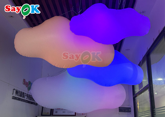 Gigantyczne wydarzenia balon w kształcie chmury do reklamy 2m 2,5m 3m