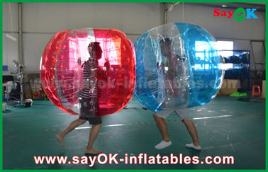 Nadmuchiwane gry Wypożyczalnia Popularna kolorowa nadmuchiwana bańka piłkarska, ludzka piłka nożna Bubble Ball dla dorosłych i dzieci