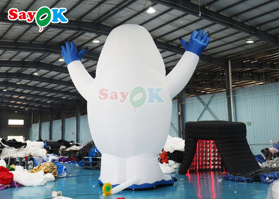 Zwierzęta Płynne Święta Oświetlenie Led Płynne Śnieżne Potwory Śnieżkowiec Płynne W powietrzu Zwierzęce Zabawki Do Dekoracji Zewnętrznej