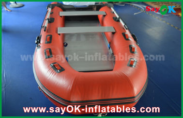 Trwałe brezentowe pontony PVC z aluminiową podłogą i łyżkami