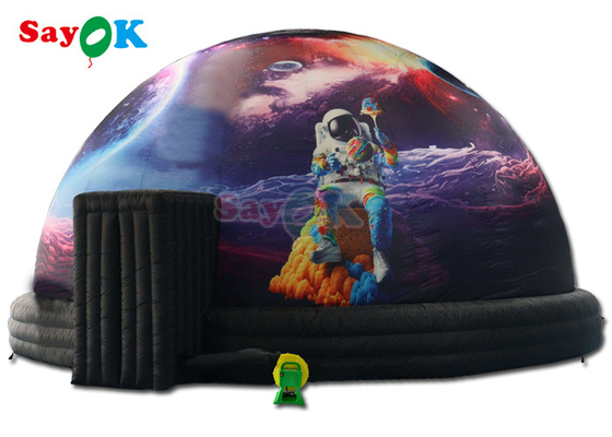 32.8ft kosmonautyczny, nadmuchany namiot projekcyjny do planetarium, kopuła, czarny namiot projekcyjny do szkoły