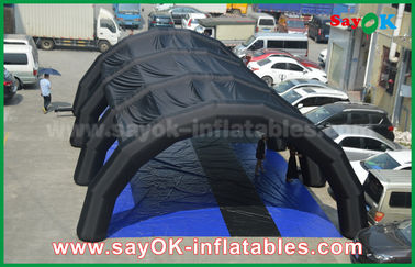 Nadmuchiwany namiot kempingowy Dostosowany 0,55 mm PVC Tarpulin Nadmuchiwany namiot tunelowy do reklamy / promocji