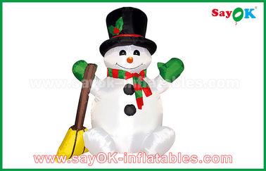 210 D Oxfor Cloth Christmas Snowman Nadmuchiwane dekoracje świąteczne dostosowane