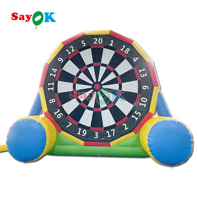 Dwuoboczna gra 13 stóp Piłka nożna naladwalna Dart Board Naladwalna Piłka nożna Dart Kick Goal Game do gry sportowej na świeżym powietrzu