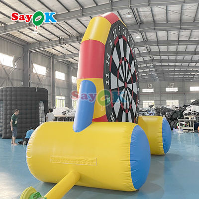 Dwuoboczna gra 13 stóp Piłka nożna naladwalna Dart Board Naladwalna Piłka nożna Dart Kick Goal Game do gry sportowej na świeżym powietrzu