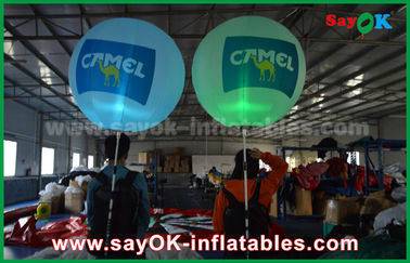 Dostosowane światła LED nadmuchiwane balony chodzenia do reklamy