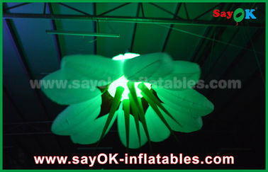 190T Nylonowy kolor wymienny nadmuchiwany kwiat Oświetlenie dekoracje na ślub