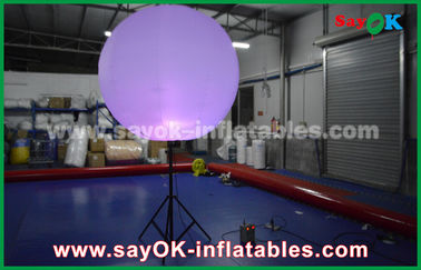 Nylonowe tkaniny nadmuchiwane oświetlenie dekoracji / halogenowe lub Led Light Up balony