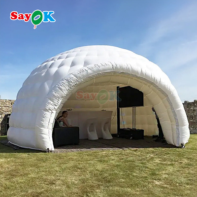 OEM / ODM Wytrzymały Oxford Tkanina Outdoor Duży namiot nafalowy Igloo dla imprezy Event Club Promotion