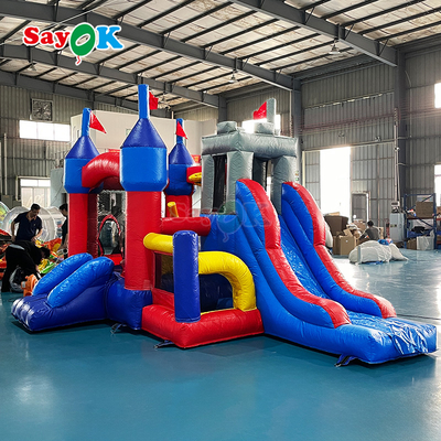 PVC Tarpaulin Commercial Bounce House Nawierzchnie do powietrza Zamek dla dzieci