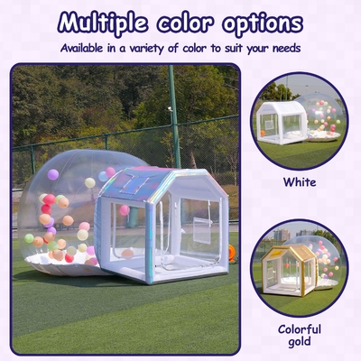Unikalny Bubble House Nawierzchnia na powietrze Bubble Ballon House namiot dla dzieci
