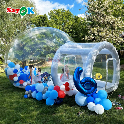 Skład 10 stóp Dzieci Bąbelkowy Dom Przejrzysty Pucharowy Balon Domy Kupola
