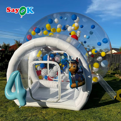Skład 10 stóp Dzieci Bąbelkowy Dom Przejrzysty Pucharowy Balon Domy Kupola