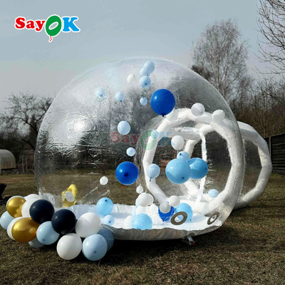 Skład 10 stóp Dzieci Bąbelkowy Dom Przejrzysty Pucharowy Balon Domy Kupola