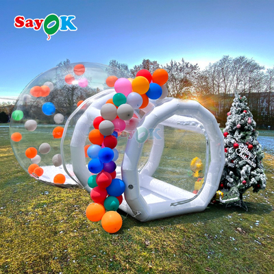 Przejrzysty dom z balonami z PVC, namiot z balonami