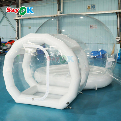Sayok Transparent Bubble House Trampoline Inflatable Bubble House Dome dla dzieci