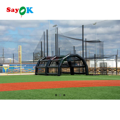 Fabryka Płynny siatka baseballowa na zewnątrz klatka namiot uderzeniowy wodoodporny Płynny teren sportowy Baseball Field Practice Tent do wynajęcia