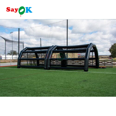 Fabryka Płynny siatka baseballowa na zewnątrz klatka namiot uderzeniowy wodoodporny Płynny teren sportowy Baseball Field Practice Tent do wynajęcia