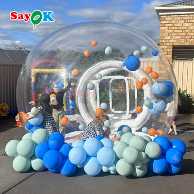 Sayok Portable Inflatable Bubble Tent House Blow up Bubble House for Kids / Przenośny, napełniający się namiotem Bubble House dla dzieci