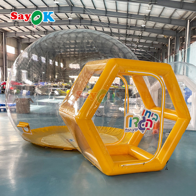 Zindywidualizowany Dom Bubble House na zewnątrz Balon Pucharowy Dom Bubble Dome dla dzieci