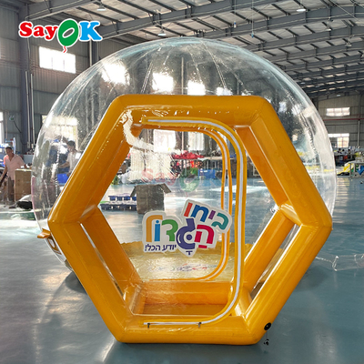 Zindywidualizowany Dom Bubble House na zewnątrz Balon Pucharowy Dom Bubble Dome dla dzieci