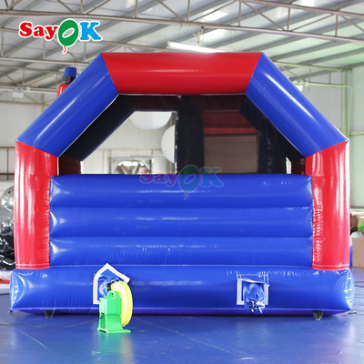 Sayok Brandweer Themed Inflatable Slide Bounce House Combo Fire Truck Inflatable Bouncy Castle for Kids