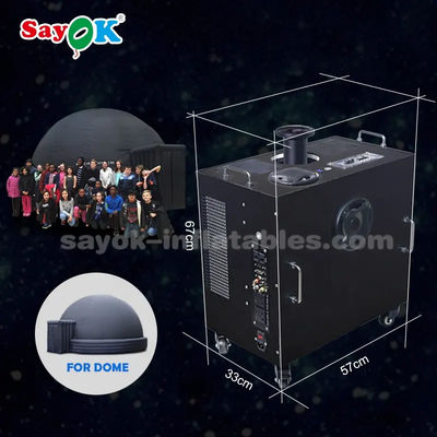 Sayok 6500LM Przenośne Namiot Planetarium z 1-roczną Gwarancją i 4 Kołami do Projekcji Fulldome HD
