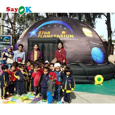 Konfigurowalne, certyfikowane CE, nadmuchiwane planetarium z płótnem projekcyjnym do edukacji astronomicznej