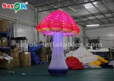 2m 16 kolorów LED Light Grzyb nadmuchiwane oświetlenie dekoracji do reklamy