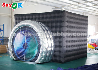 Nadmuchiwany namiot imprezowy LED Strip Lights Nadmuchiwany wyświetlacz stoiska na imprezę reklamową ROHS