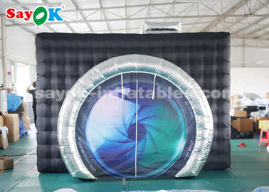 Nadmuchiwany namiot imprezowy LED Strip Lights Nadmuchiwany wyświetlacz stoiska na imprezę reklamową ROHS