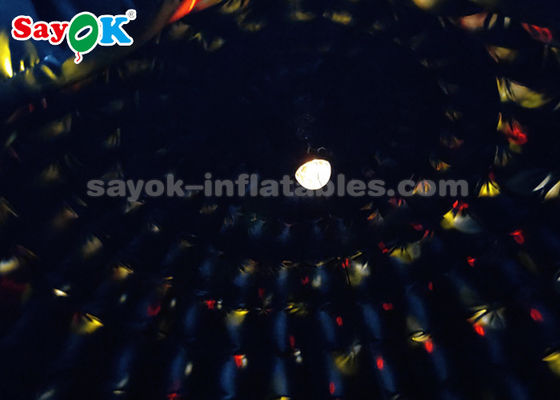 Wychodzimy na zewnątrz namiot powietrzny ognioodporny komercyjny naladniany namiot powietrzny dom skierowany