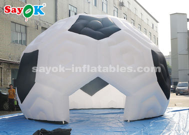 Nadmuchiwany namiot globusowy 8m H Trwały nadmuchiwany namiot piłkarski Oxford na targi sportowe