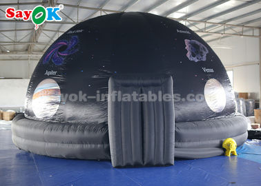 6m Przenośny 360-stopniowy nadmuchiwany namiot kopułowy do planetarium dla muzeum nauki