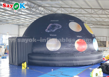 6m Przenośny 360-stopniowy nadmuchiwany namiot kopułowy do planetarium dla muzeum nauki