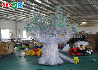 3 metry 210D Oxford Cloth Giant Inflatable Tree do reklamy