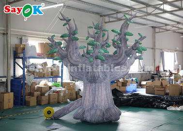 3 metry 210D Oxford Cloth Giant Inflatable Tree do reklamy
