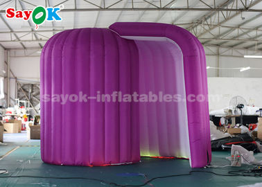 Nadmuchiwany namiot imprezowy w kształcie ślimaka LED Light Nadmuchiwana obudowa do budki fotograficznej do promocji